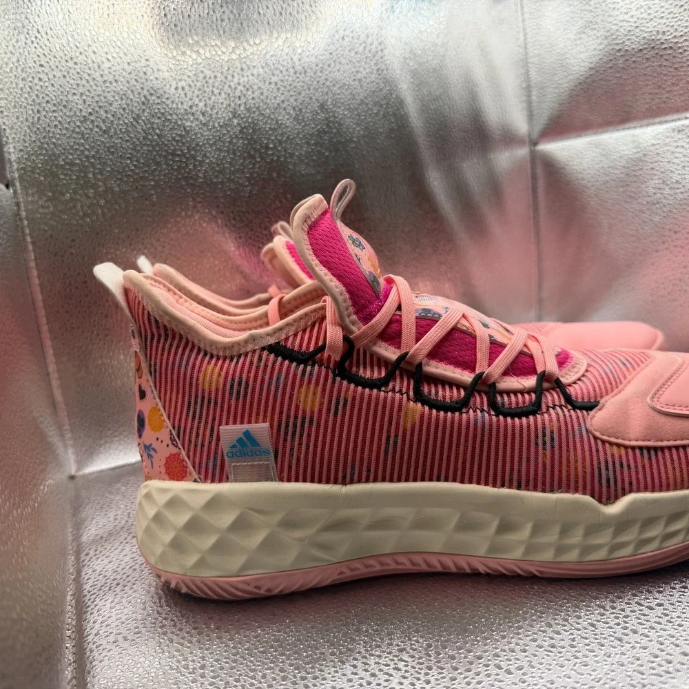 Size‎ 11 Adidas Pro Boost Low Day Of The Dead Mens Pink Athletic Shoes FZ3163